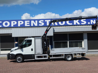Iveco 50C15 Openbak+ Kraan Hiab foto 16