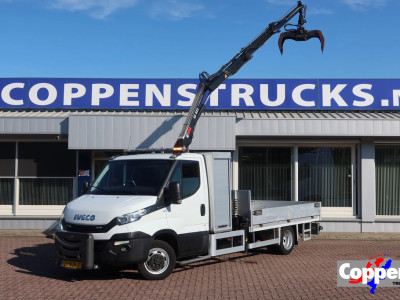 Iveco 50C150 Open Bak + Kraan HIAB