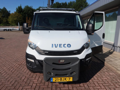 Iveco 50C150 Open Bak + Kraan HIAB foto 11
