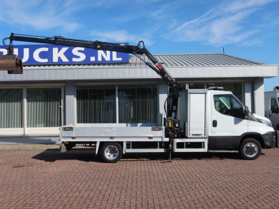 Iveco 50C150 Open Bak + Kraan HIAB foto 15