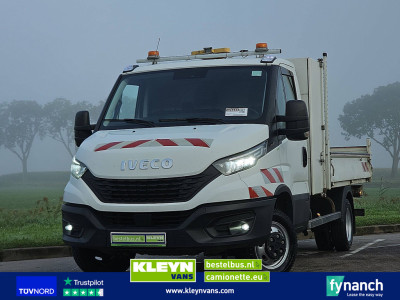 Iveco DAILY 35C16 3.0Ltr Kipper Kist Airco Dubbellucht 3.5T-Trekhaak Navi Euro6 Oh-Historie 1e Eigenaar!