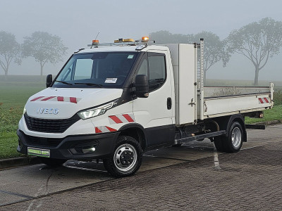 Iveco DAILY 35C16 3.0Ltr Kipper Kist Airco Dubbellucht 3.5T-Trekhaak Navi Euro6 Oh-Historie 1e Eigenaar! foto 2