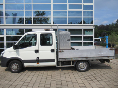 Iveco Daily 29L15 345 2.3HPi DOKA Dubbelcabine KRAAN + Lier foto 2