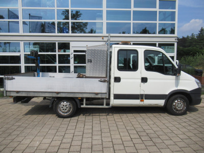 Iveco Daily 29L15 345 2.3HPi DOKA Dubbelcabine KRAAN + Lier foto 5