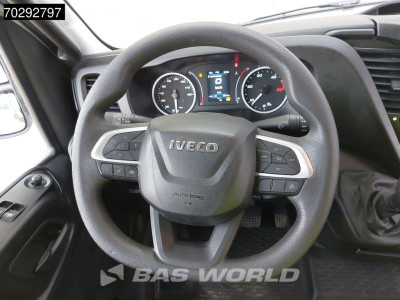 Iveco Daily 3.0L Automaat Laadklep 180PK Schuifzeilen Zeilen Airco Cruise DHollandia Euro6 Schuifzeil Koffer Gesloten laadbak Airco Cruise control foto 16