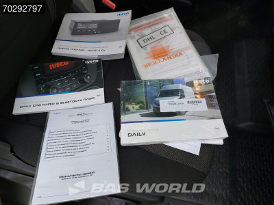 Iveco Daily 3.0L Automaat Laadklep 180PK Schuifzeilen Zeilen Airco Cruise DHollandia Euro6 Schuifzeil Koffer Gesloten laadbak Airco Cruise control foto 19