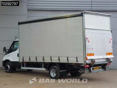 Iveco Daily 3.0L Automaat Laadklep 180PK Schuifzeilen Zeilen Airco Cruise DHollandia Euro6 Schuifzeil Koffer Gesloten laadbak Airco Cruise control foto 2
