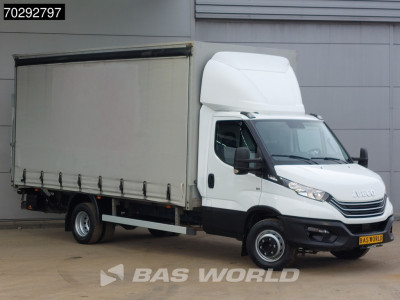 Iveco Daily 3.0L Automaat Laadklep 180PK Schuifzeilen Zeilen Airco Cruise DHollandia Euro6 Schuifzeil Koffer Gesloten laadbak Airco Cruise control foto 5