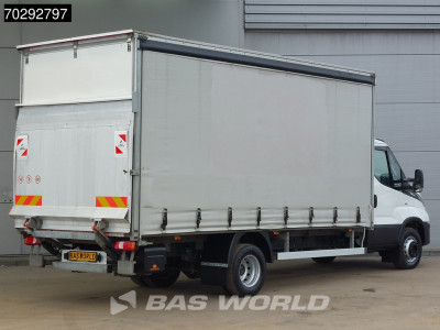 Iveco Daily 3.0L Automaat Laadklep 180PK Schuifzeilen Zeilen Airco Cruise DHollandia Euro6 Schuifzeil Koffer Gesloten laadbak Airco Cruise control foto 6