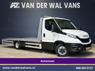 Iveco Daily 35C14H 2.3 Oprijwagen Automaat Dubbel Lucht Euro6 Airco | Camera | 3500kg Trekhaak | Electrische Lier | Chauffeursstoel Cruisecontrol, Bijrijdersbank