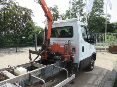 Iveco Daily 35C15 3.0 Kipper - Tipper + ATLAS Kraan Kran Crane foto 8