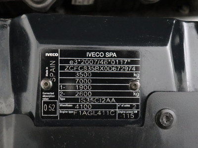Iveco Daily 35C16 Bakwagen+Laadklep | Dakspoiler | Airco | Cruise | 3-Persoons foto 21