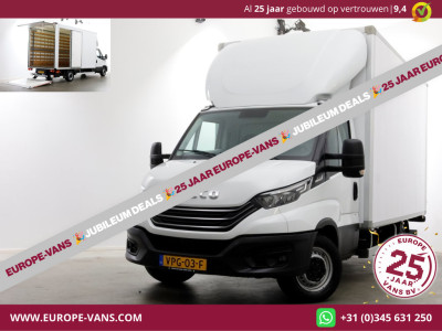 Iveco Daily 35S14 136pk HiMatic Automaat Bakwagen met laadklep en zijdeur H235cm 03-2022