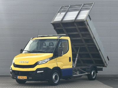 Iveco Daily 35S14N 3.0 345 kipper openlaadbak airco trekhaak foto 16
