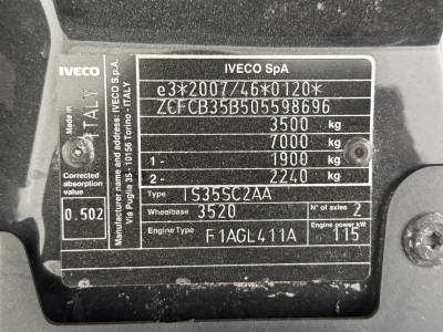 Iveco Daily 35S16 Hi-Matic Automaat L2H2 | 3500Kg Trekken | Airco | 3-Zits | Betimmering 19