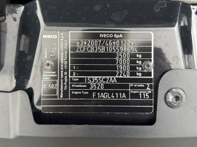 Iveco Daily 35S16 L2H2 | 3500 Kg Trekken | Airco | 3-Zits | Betimmering 20