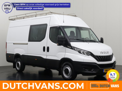Iveco Daily 35S18 3.0L Automaat Dubbele Cabine L2H2 | 6-Persoons | Imperiaal | Trekhaak | Multimedia | Camera | 3500Kg Trekhaak | Imperiaal