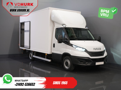 Iveco Daily 35S18HV 3.0 Aut. ZF BPM VRIJ! Bakwagen Laadklep/ Zijdeur/ LED/ Spoiler/ 3.5T trekverm./ Gev.Stoel/ Adapt.Cruise/ Navi/ Carplay/ Climate/ 440x210x230 foto 9