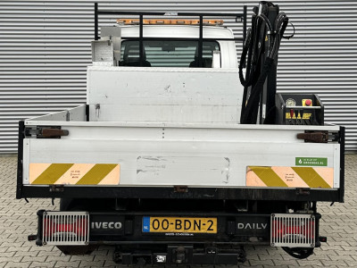 Iveco Daily 50C14N 3.0 375 CNG Openlaadbak met kraan HIAB Topstaat foto 20