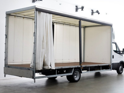 Iveco Daily 50C16 3.0 160pk E6 WB475 XXXL Bakwagen met schuifzeilen L605cm 02-2020 foto 13