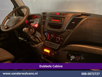 Iveco Daily 70C14G CNG Groot Rijbewijs Open laadbak 3457kg Laadvermogen Dubbele cabine 3000kg trekhaak Euro6 Dubbel lucht, Chauffeursstoel, Tachograaf 12