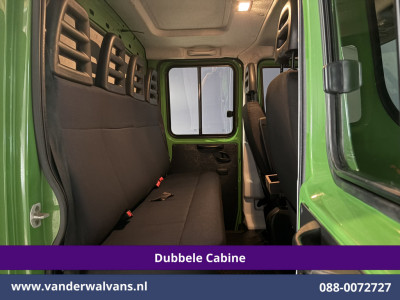 Iveco Daily 70C14G CNG Groot Rijbewijs Open laadbak 3457kg Laadvermogen Dubbele cabine 3000kg trekhaak Euro6 Dubbel lucht, Chauffeursstoel, Tachograaf 3