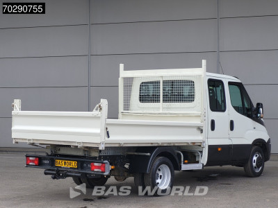 Iveco Daily 35C12 Kipper Dubbel Cabine Dubbellucht 3,5t Trekhaak Airco Cruise Camera Euro6 Tipper Benne Kieper 2m3 Airco Trekhaak Cruise control 5