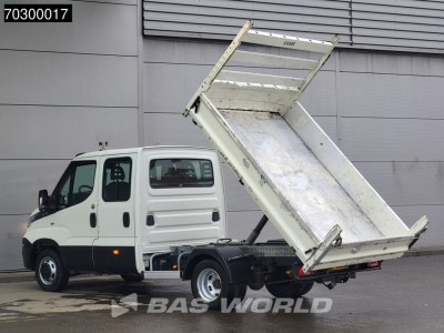 Iveco Daily 35C12 Kipper Dubbel Cabine Dubbellucht 3,5t Trekhaak Euro6 Tipper Benne Kieper Trekhaak foto 2