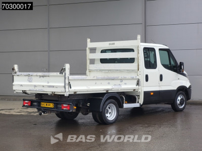 Iveco Daily 35C12 Kipper Dubbel Cabine Dubbellucht 3,5t Trekhaak Euro6 Tipper Benne Kieper Trekhaak foto 5