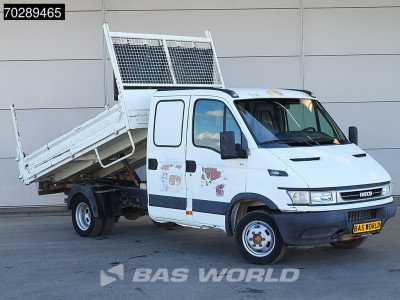 Iveco Daily 35C12 Kipper Dubbel Cabine Dubbellucht Tipper Benne Export 2m3 foto 3