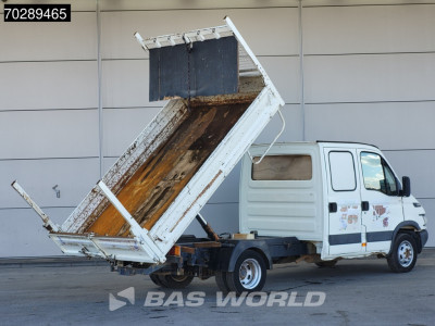 Iveco Daily 35C12 Kipper Dubbel Cabine Dubbellucht Tipper Benne Export 2m3 foto 5