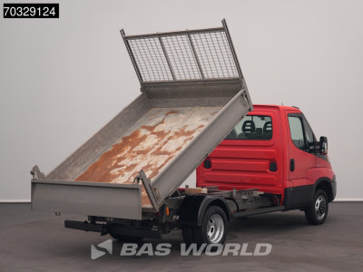 Iveco Daily 35C12 Kipper Dubbellucht 3,5t Trekhaak Airco Cruise Euro6 Kieper Tipper Airco Trekhaak Cruise control foto 2
