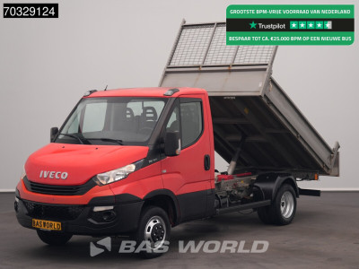 Iveco Daily 35C12 Kipper Dubbellucht 3,5t Trekhaak Airco Cruise Euro6 Tipper Benne Kieper Airco Trekhaak Cruise control