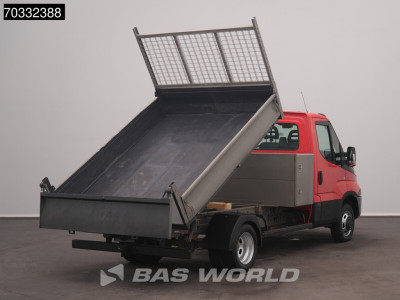 Iveco Daily 35C12 Kipper Tipper 3,5t  Dubbellucht met Kist Trekhaak Airco Cruise Euro6 Tipper Benne Kieper Airco Trekhaak Cruise control foto 2