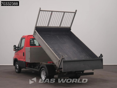 Iveco Daily 35C12 Kipper Tipper 3,5t  Dubbellucht met Kist Trekhaak Airco Cruise Euro6 Tipper Benne Kieper Airco Trekhaak Cruise control foto 6