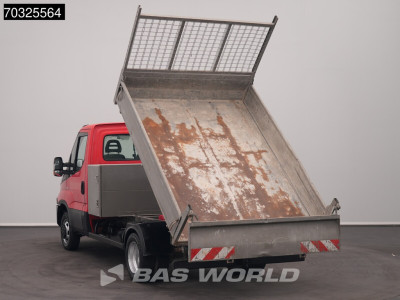 Iveco Daily 35C12 Kipper met Kist 3500kg trekhaak Euro6 Airco Cruise Kieper Benne Open laadbak Tipper Airco Trekhaak Cruise control foto 6