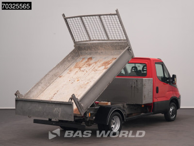 Iveco Daily 35C12 Kipper met Kist Dubbellucht 3,5t Trekhaak Airco Cruise Euro6 Tipper Benne Kieper Airco Trekhaak Cruise control 2