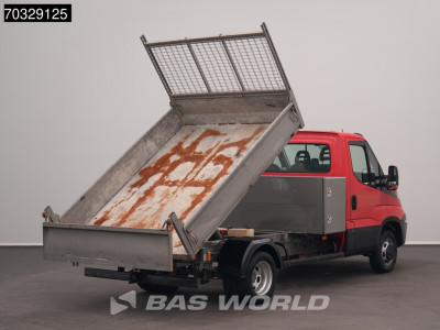 Iveco Daily 35C12 Kipper met Kist Dubbellucht 3,5t Trekhaak Airco Cruise Euro6 Tipper Benne Kieper Airco Trekhaak Cruise control 2