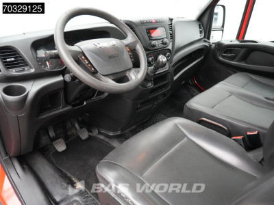 Iveco Daily 35C12 Kipper met Kist Dubbellucht 3,5t Trekhaak Airco Cruise Euro6 Tipper Benne Kieper Airco Trekhaak Cruise control 3