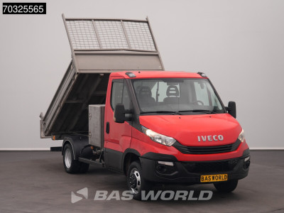 Iveco Daily 35C12 Kipper met Kist Dubbellucht 3,5t Trekhaak Airco Cruise Euro6 Tipper Benne Kieper Airco Trekhaak Cruise control 5