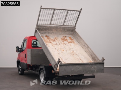 Iveco Daily 35C12 Kipper met Kist Dubbellucht 3,5t Trekhaak Airco Cruise Euro6 Tipper Benne Kieper Airco Trekhaak Cruise control 6