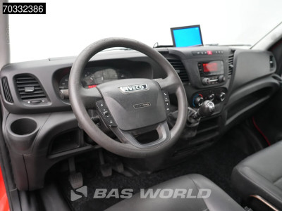 Iveco Daily 35C12 Kipper met Kist Dubbellucht 3,5t Trekvermogen Airco Cruise Euro6 Tipper Benne Kieper Airco Trekhaak Cruise control foto 3