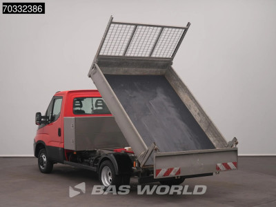 Iveco Daily 35C12 Kipper met Kist Dubbellucht 3,5t Trekvermogen Airco Cruise Euro6 Tipper Benne Kieper Airco Trekhaak Cruise control foto 6