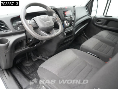 Iveco Daily 35C14 Automaat Dubbellucht Open Laadbak met Kist 3,5t Trekhaak Airco Cruise Euro6 Open Box Pritsche Pickup Airco Trekhaak Cruise control foto 3