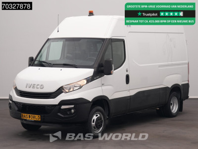 Iveco Daily 35C14 Dubbellucht L2H2 3,5t Trekhaak Airco Cruise Camera Werkplaatsinrichting Euro6 L2 Airco Trekhaak Cruise control