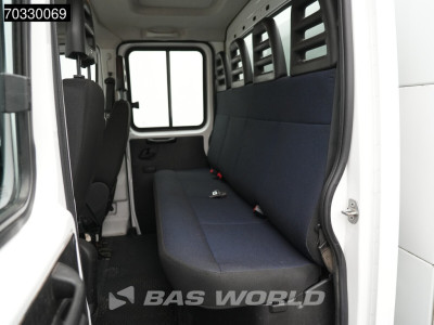 Iveco Daily 35C14 Kipper Dubbel Cabine met Kist Huif Dubbellucht 3,5t Trekhaak Airco Camera Euro6 Tipper Benne Kieper Airco Trekhaak Cruise control 10