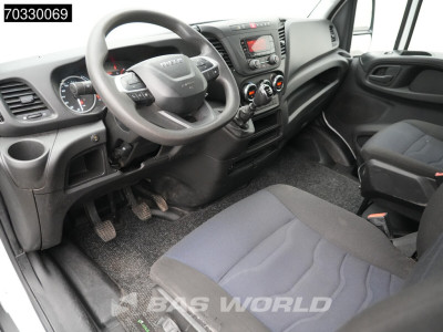 Iveco Daily 35C14 Kipper Dubbel Cabine met Kist Huif Dubbellucht 3,5t Trekhaak Airco Camera Euro6 Tipper Benne Kieper Airco Trekhaak Cruise control 3