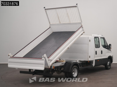 Iveco Daily 35C14 Kipper Dubbele Cabine Dubbellucht 3,5t Trekhaak Airco Cruise Kist Euro6 Benne Kieper Airco Trekhaak Cruise control foto 2