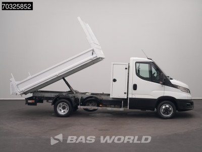 Iveco Daily 35C14 Kipper Kist 3,5t Trekhaak Airco Cruise Euro6 Tipper Benne Kieper Airco Trekhaak Cruise control 8