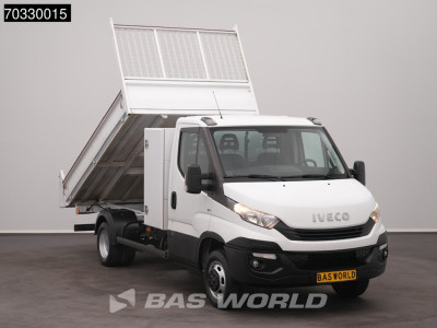 Iveco Daily 35C14 Kipper met Kist Dubbellucht 3,5t Trekhaak Airco Cruise Euro6 Tipper Benne Kieper Airco Trekhaak Cruise control 5